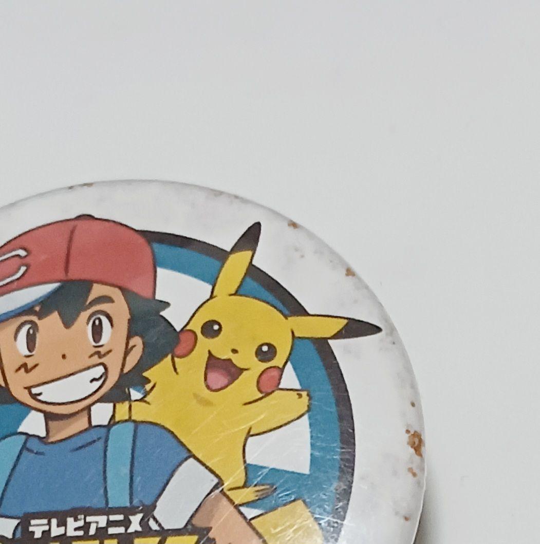 ポケットモンスター 1000回記念缶バッジ サトシ ピカチュウ 世界数点