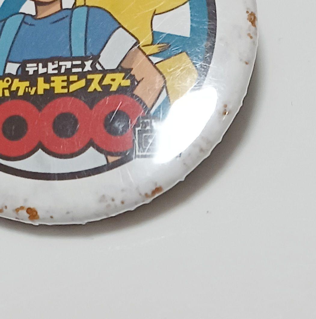 ポケットモンスター 1000回記念缶バッジ サトシ ピカチュウ 世界数点