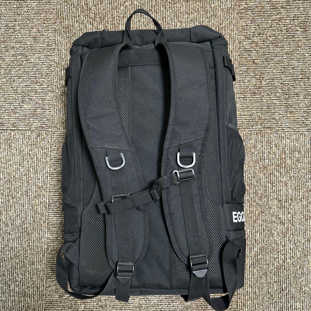 EGOZARU バックパック40X (CORDURA)黒 大容量 シューズ収納