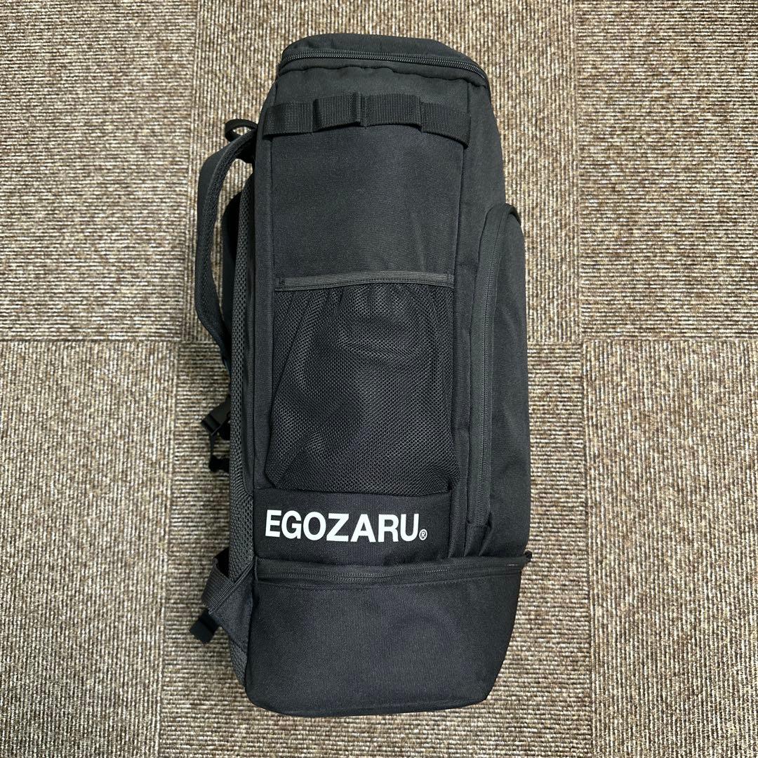 EGOZARU バックパック40X (CORDURA)黒 大容量 シューズ収納