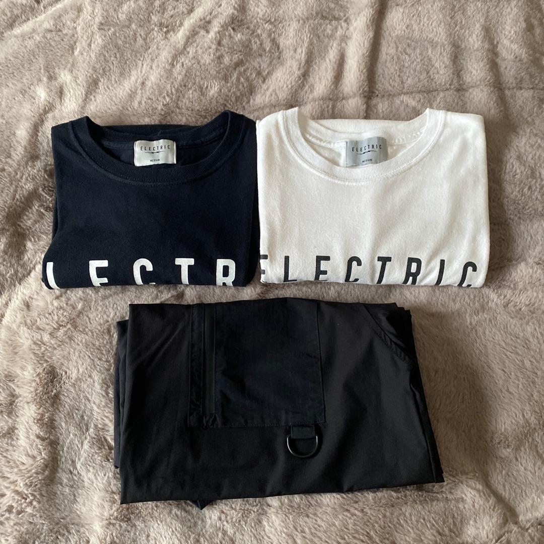 ELECTRIC/NYLON CARGO POCKET TEE 「2025SS」