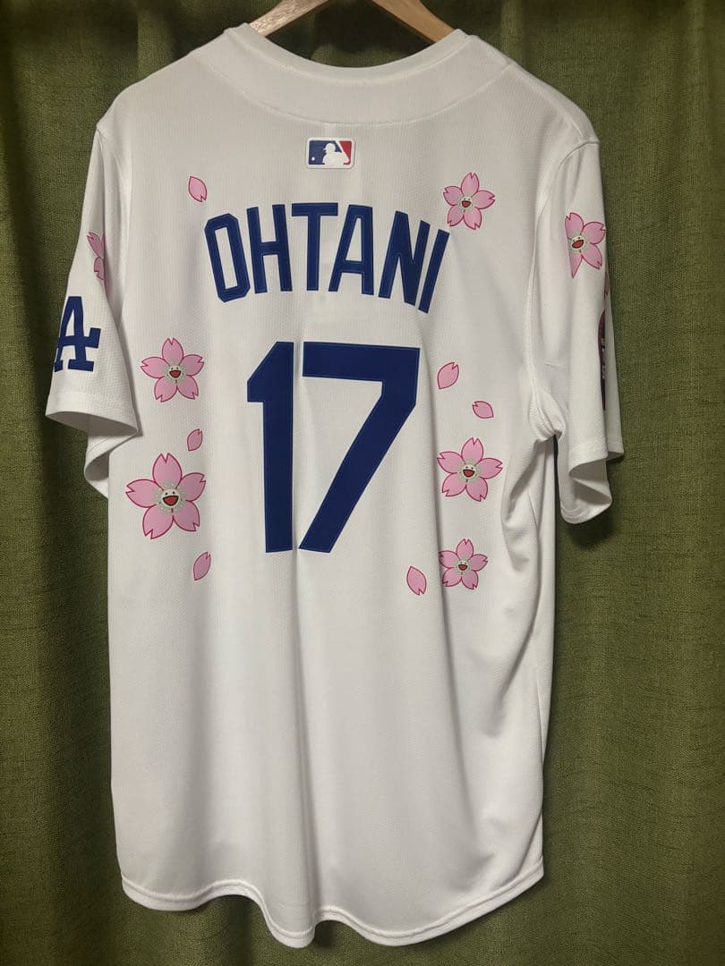 NIKE×MLB×TAKASHI MURAKAMI ベースボールユニフォーム Ｌ