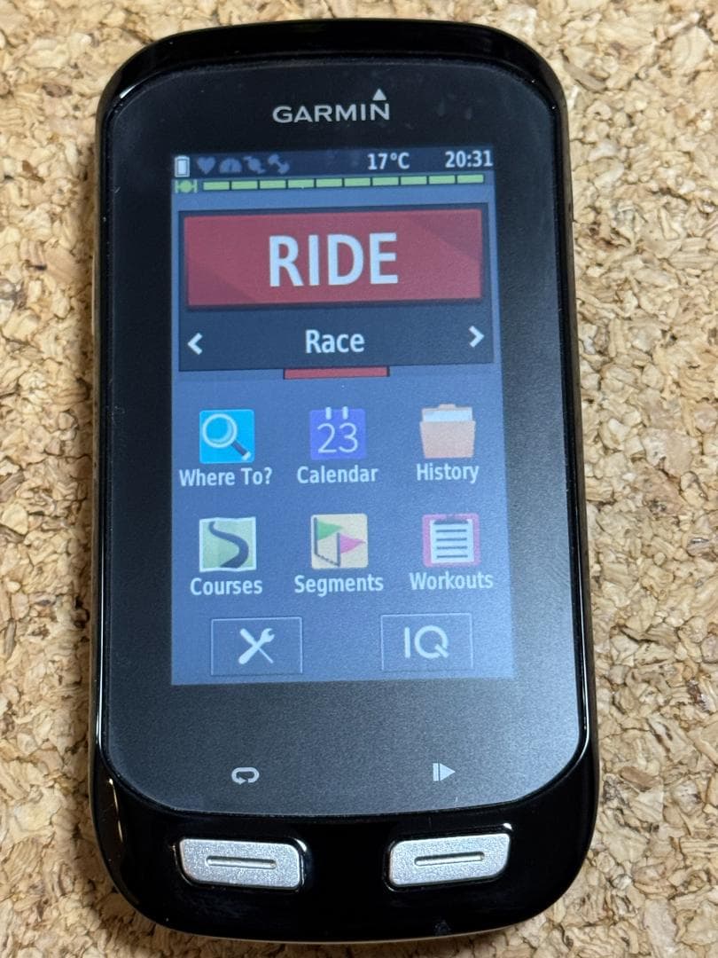 【中古】GARMIN EDGE 1000 サイクルコンピューター 英語版