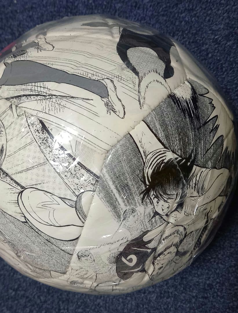 キャプテン　翼　サッカー、ボール、アディダス、5号球、新品、JFA公認球