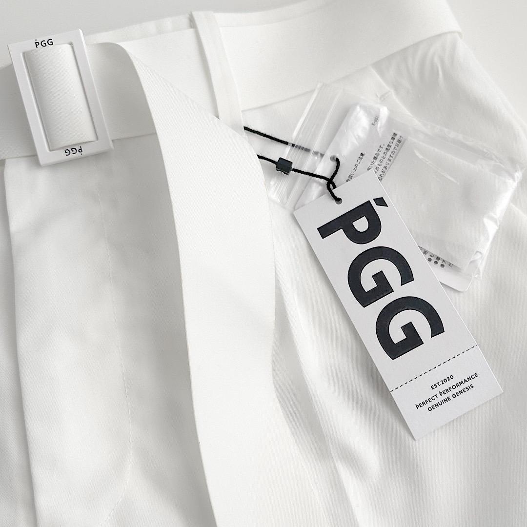 367 PGG 特売品！定価30,800円 メンズ ハーフパンツ白 5 L