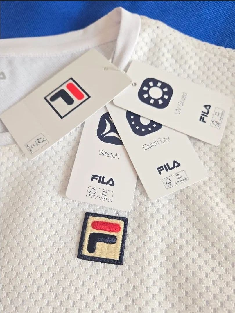 【 FILA】 テニスウェア レディース ゲームシャツ 2025SS　M　完売品