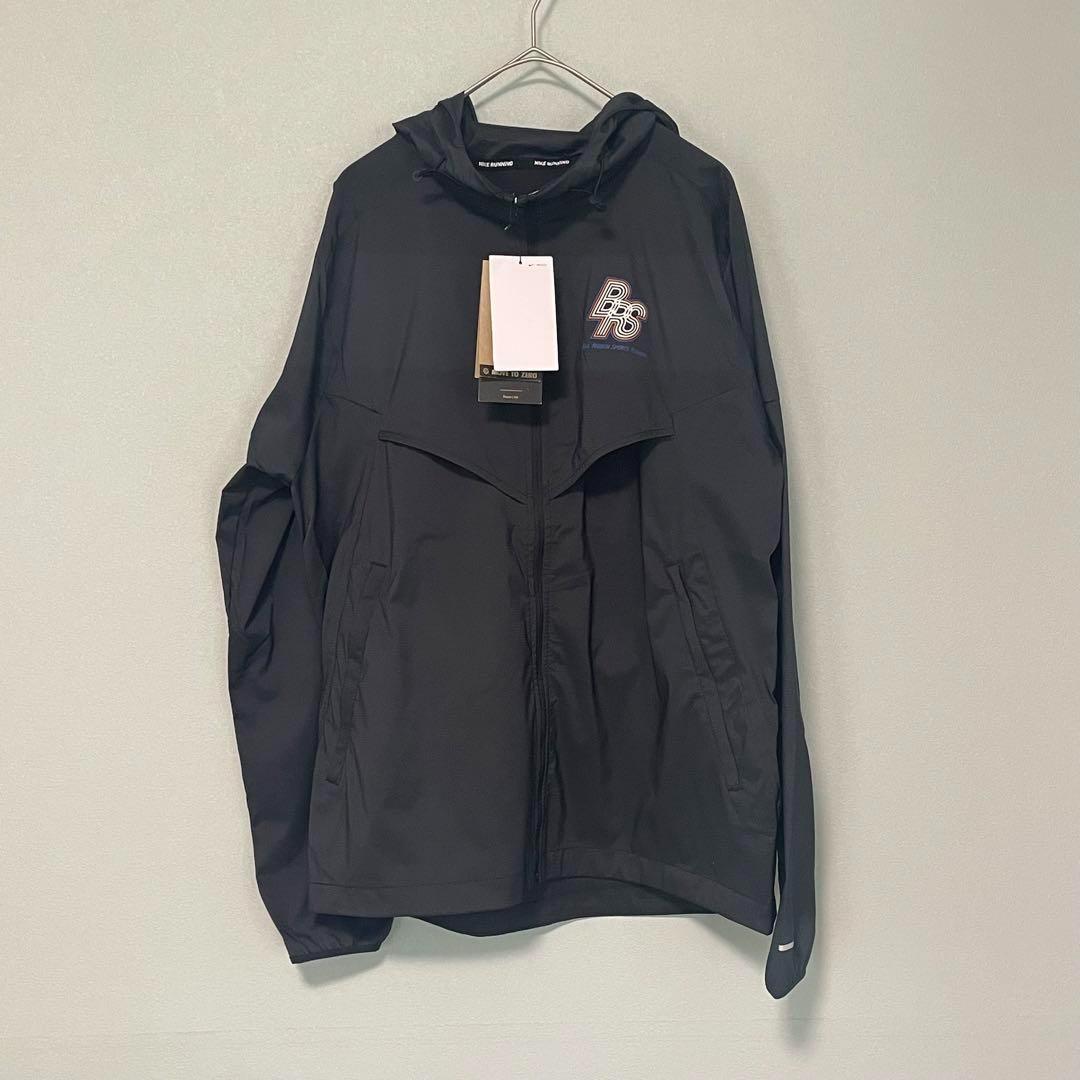 XL 新品 ナイキ ウインドランナー ランニングジャケット ウーブン レペル 黒