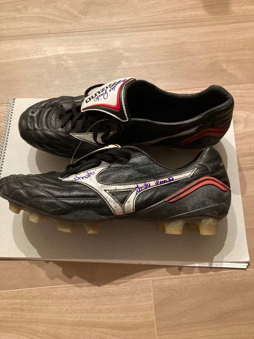 Mizuno モレリア　Jリーガー選手実使用支給品スパイク　非売品