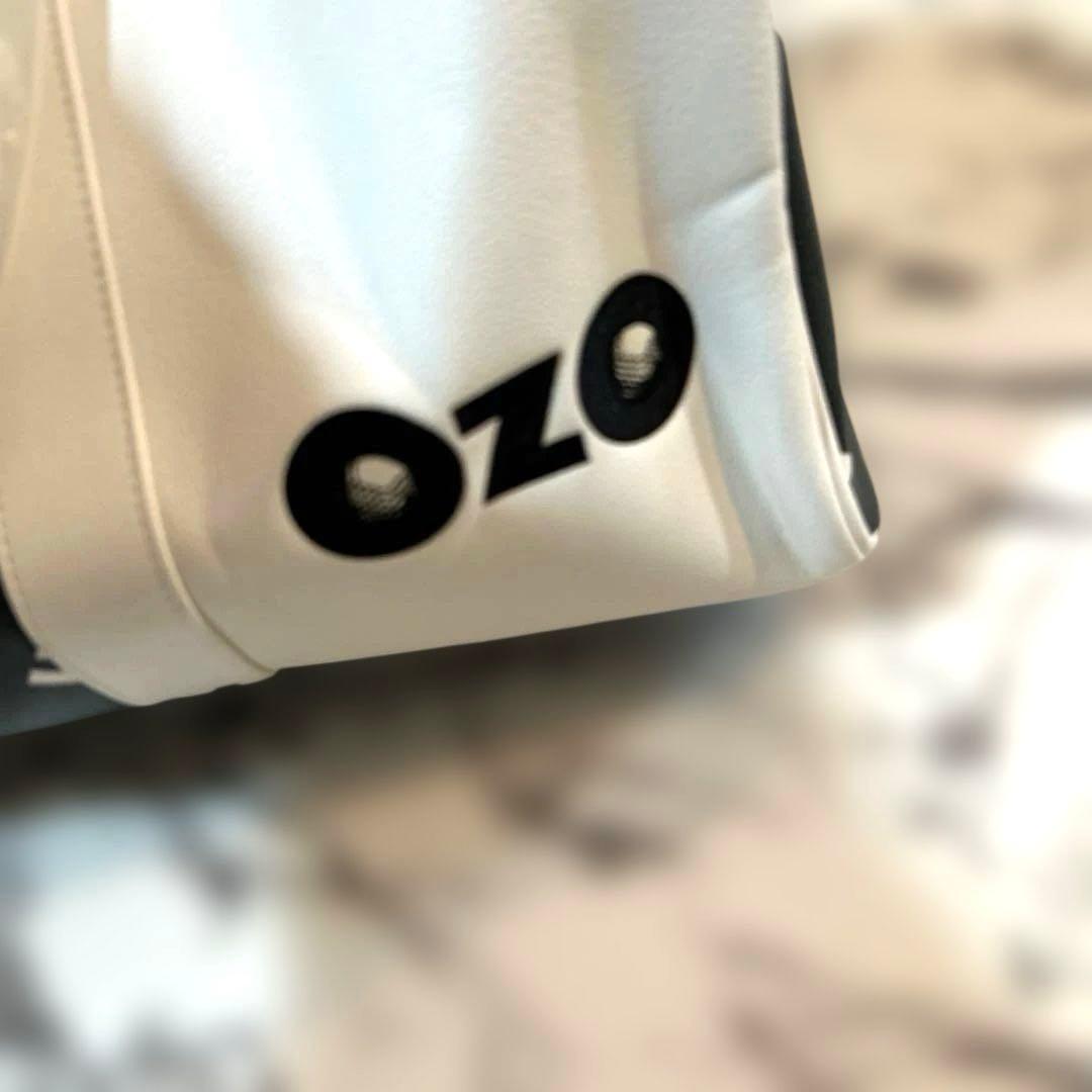 新品☆OZO ゴルフバッグ 大容量 グリーン/ホワイト　ボストンバッグ