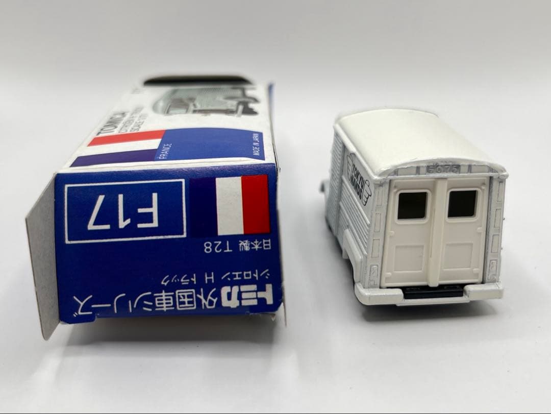 トミカ 日本製 青箱 F17 シトロエン Hトラック 白 東急ハンズ特注