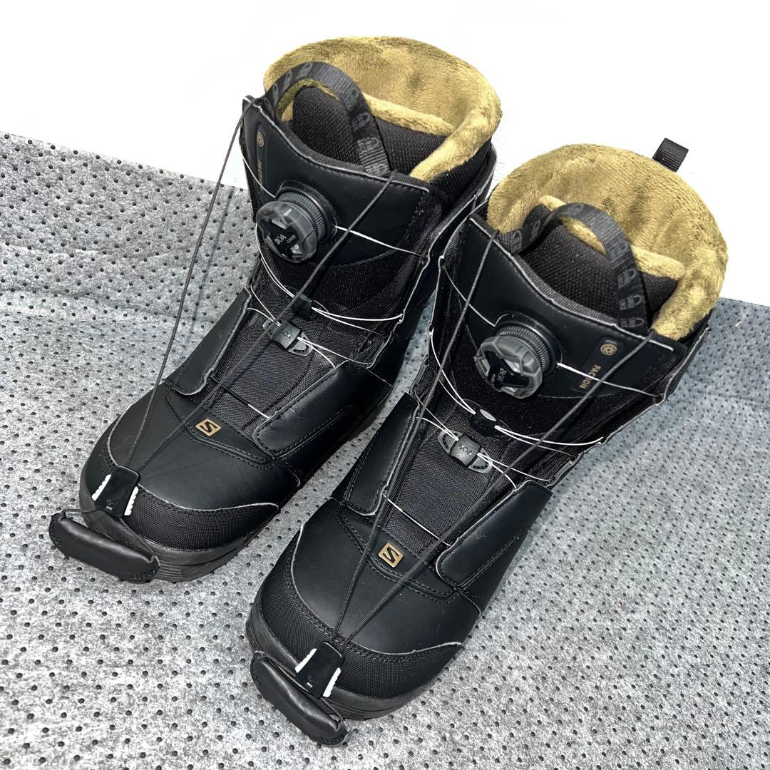 数回使用 メンズ 26.5cm SALOMON FACTION BOA ブーツ