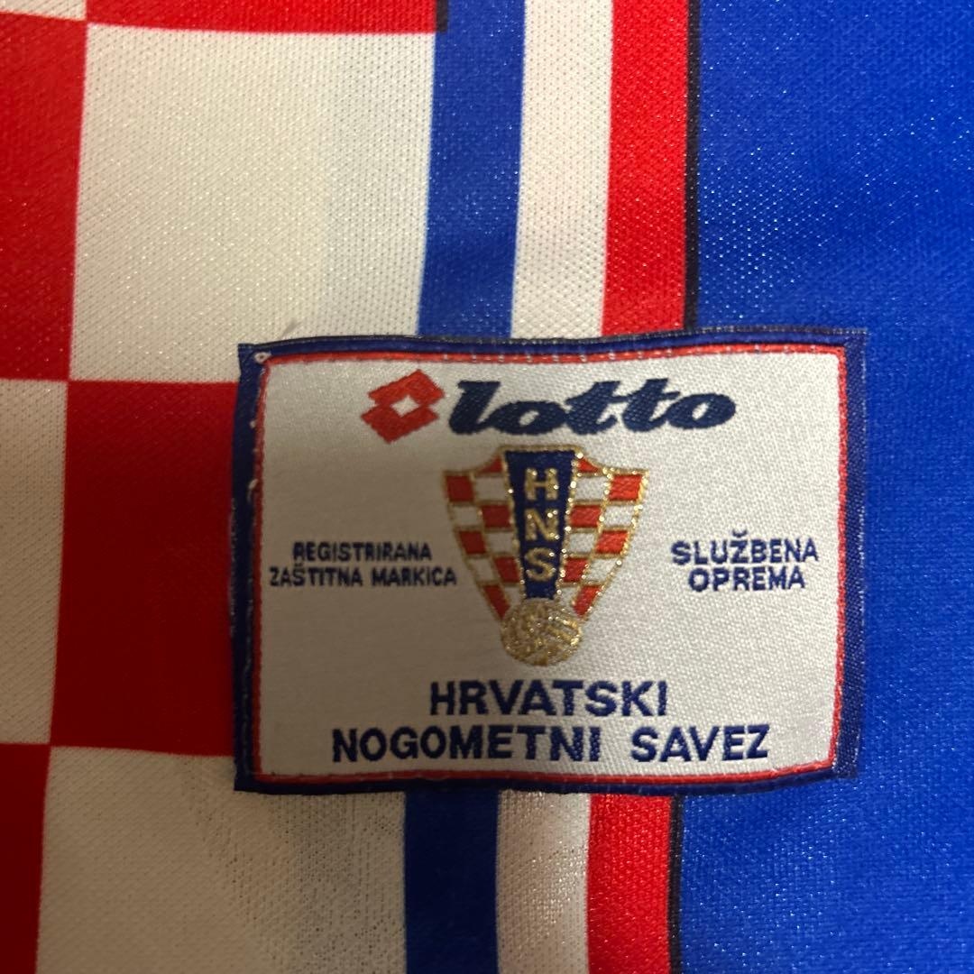 lotto製　1998年　W杯フランス大会　クロアチアユニフォーム　アウェイ