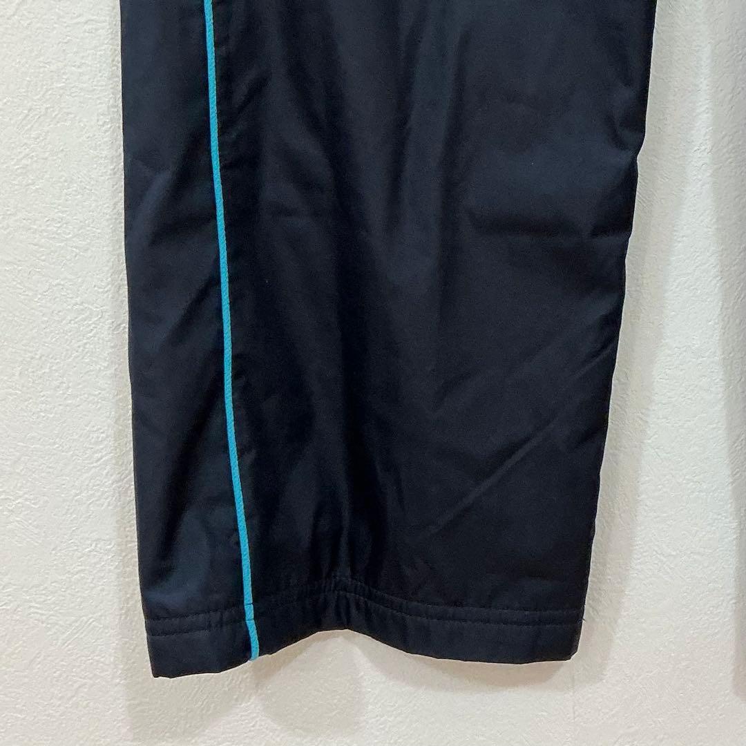 【adidas】CLIMAPROOF ナイロンパンツ ブラック S
