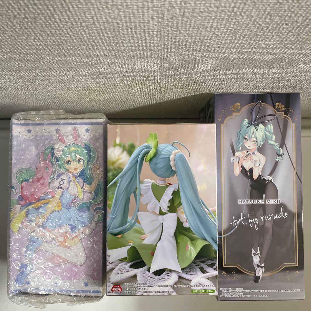 初音ミク フィギュア まとめ売り ぬーどる bicute amp ちょこのせ 他