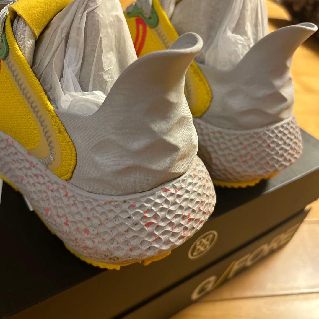 G/FORE イエロー グレー スニーカー