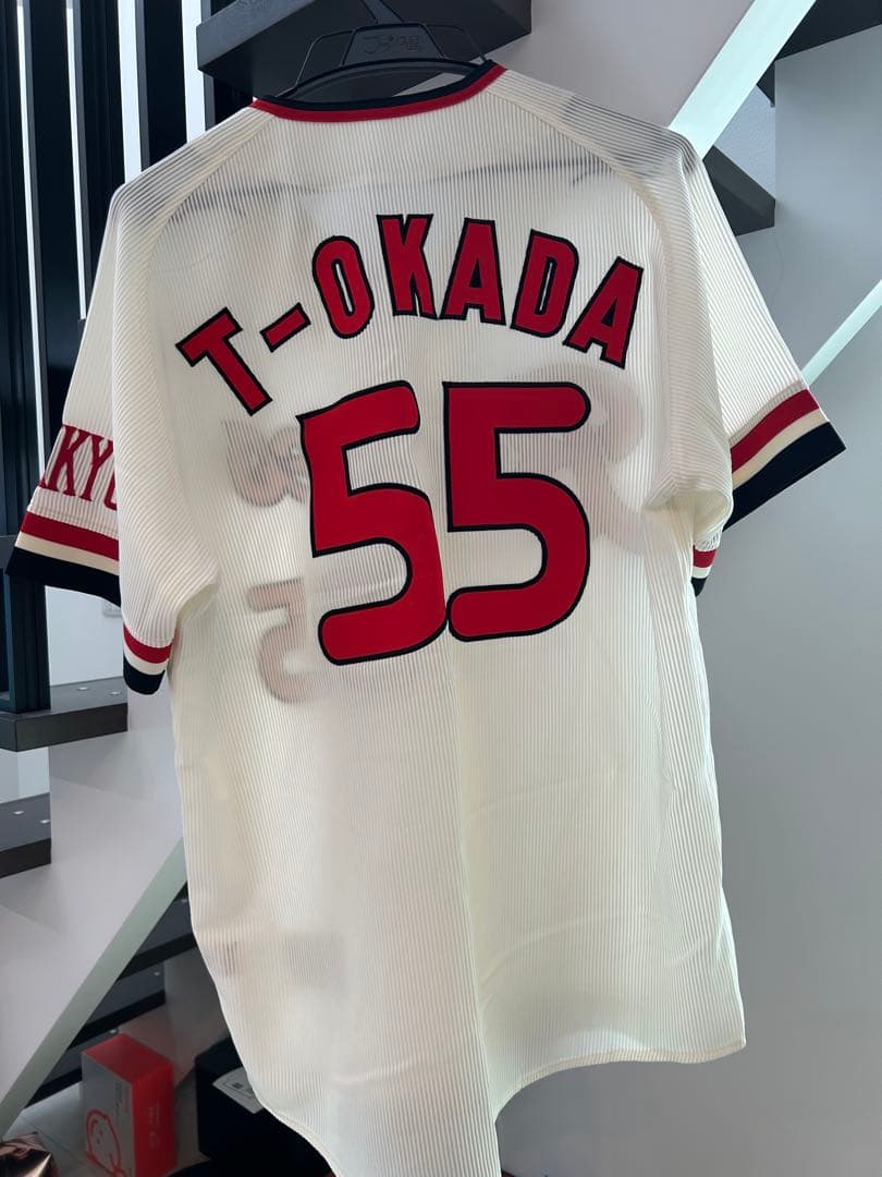 オリックスバファローズ　T-岡田　55 ユニフォーム Mサイズ