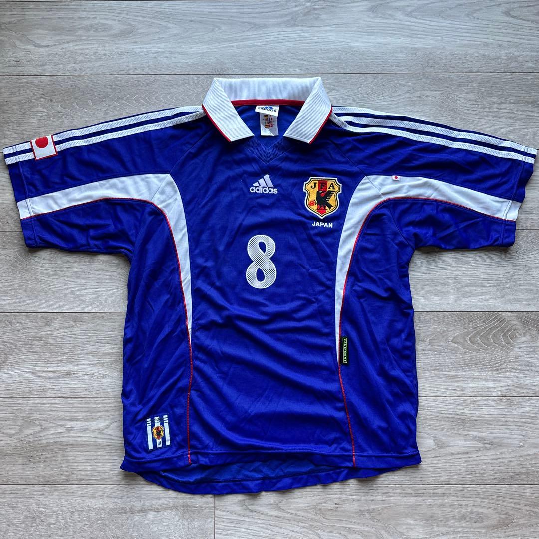 adidas サッカー 日本代表 レプリカ ユニフォーム XO 小野伸二 日本製