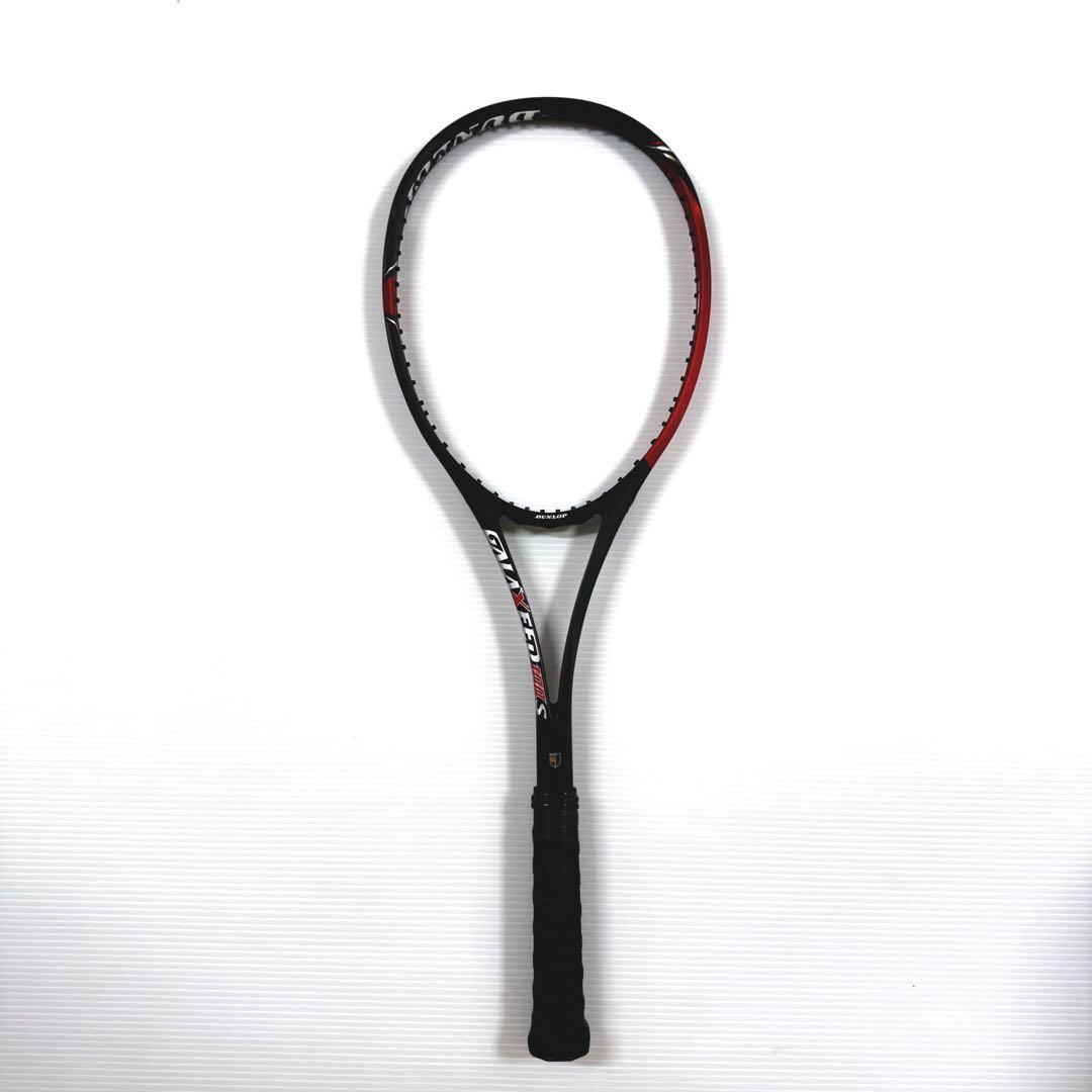 ダンロップ(DUNLOP) ソフトテニス ラケット 21GALAXEED 赤×黒