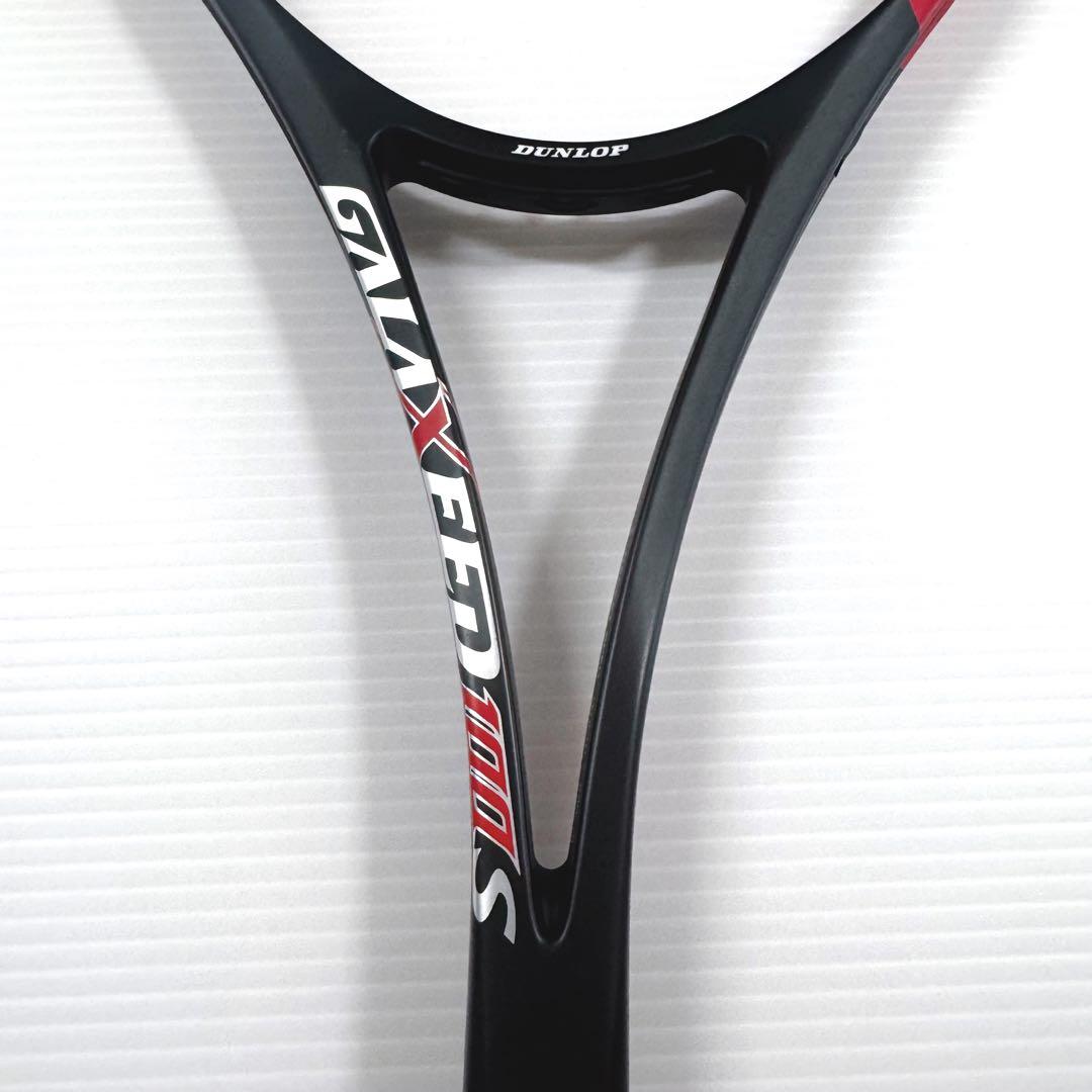 ダンロップ(DUNLOP) ソフトテニス ラケット 21GALAXEED 赤×黒