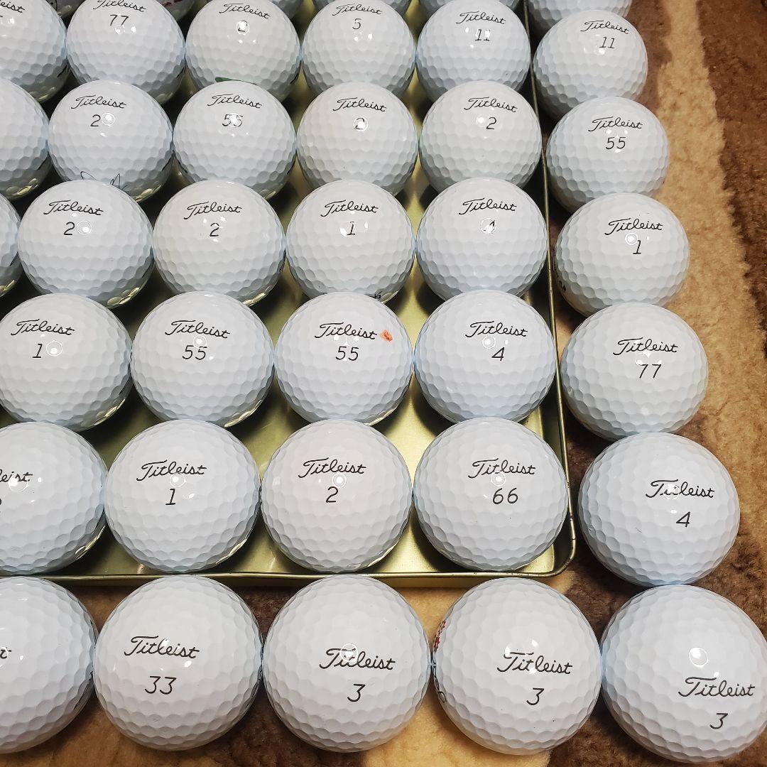 タイトリストPRO V1ロストボール2023年/25年モデル年式混合
