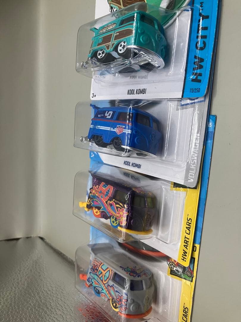 HW クールコンビ (VW KOOL KOMBI)／USカード 4個セット レア