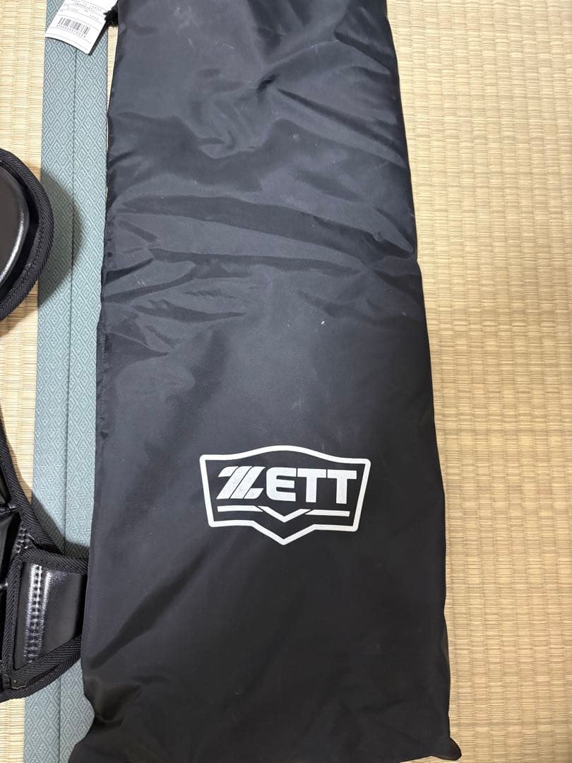 ZETT JSBB キャッチャー防具セット ブラック