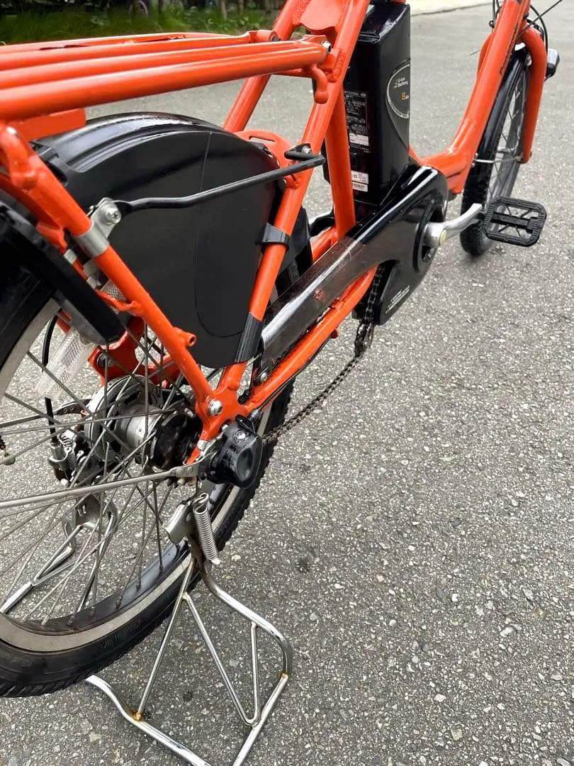 【Panasonic】子供乗せ電動自転車20型3速LEDライト付属品完備※動作品