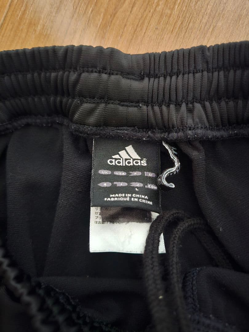 adidas ラガーパンツ M 黒