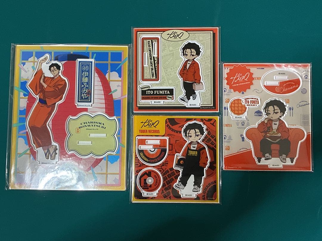 【週末限定価格】伊藤ふみや アクリルスタンド16点セット　おまけ付き