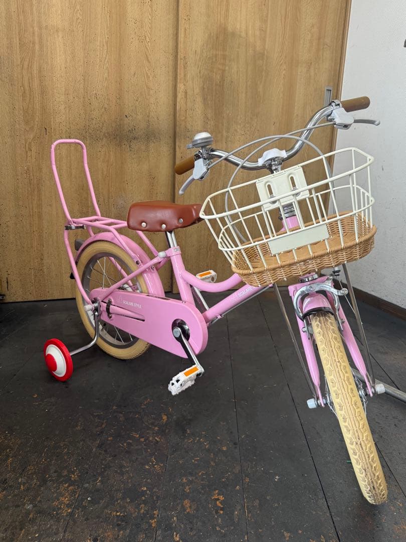 中古車　幼児用　SCALARE STYLE　収納式アシストバー　16インチ　美品