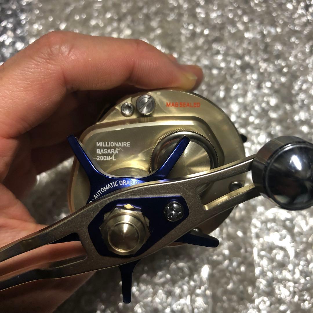 【機関良好】ダイワ　ミリオネア　バサラ　200H-L DAIWA