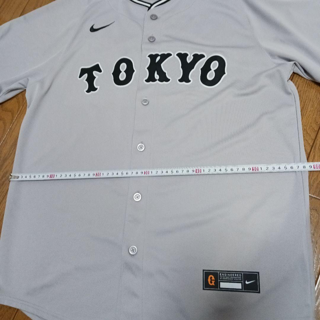 【Lサイズ】読売ジャイアンツ 坂本勇人 ビジター ユニフォーム グレー ナイキ