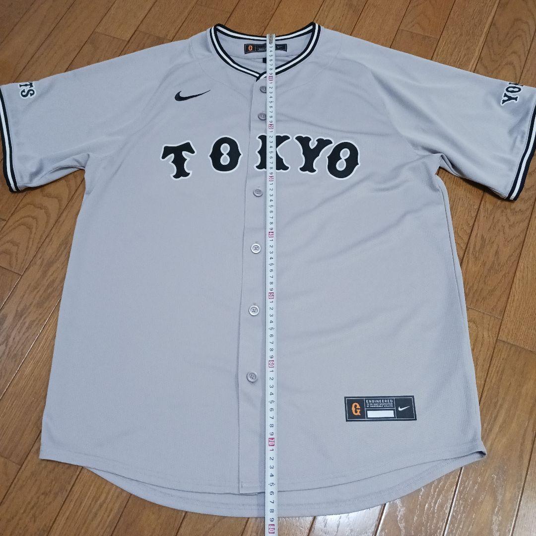 【Lサイズ】読売ジャイアンツ 坂本勇人 ビジター ユニフォーム グレー ナイキ