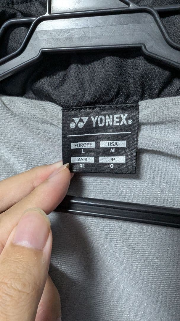 Yonex ウィンドブレーカー　ダークガン　ジャケット　防寒　XL　Oサイズ