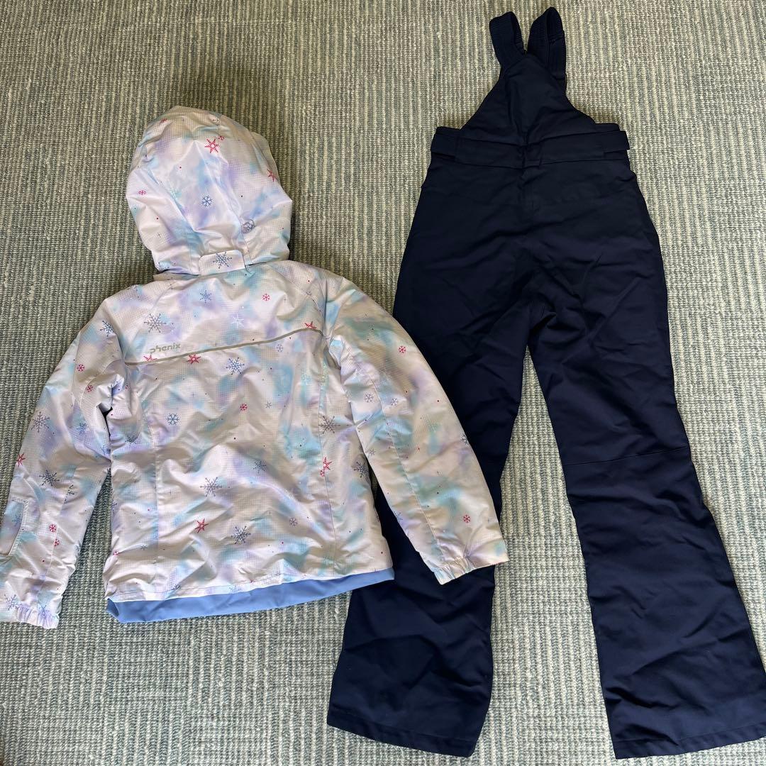 phenixスキーウェアセット140cm子供用 ジュニア 上下 小物グッズ