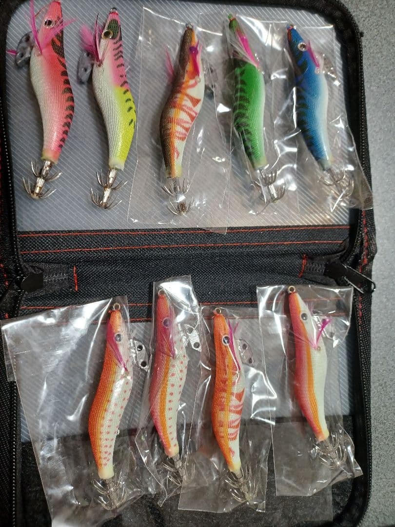 エギ・餌木セット 多色展開 収納ケース付き