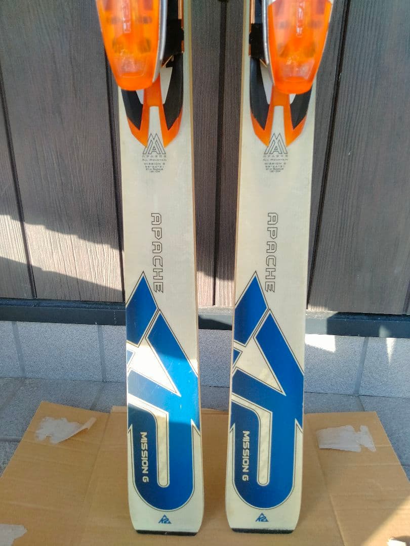 K2 APACHE MISSION G アパッチ ミッションG スキー板 金具付