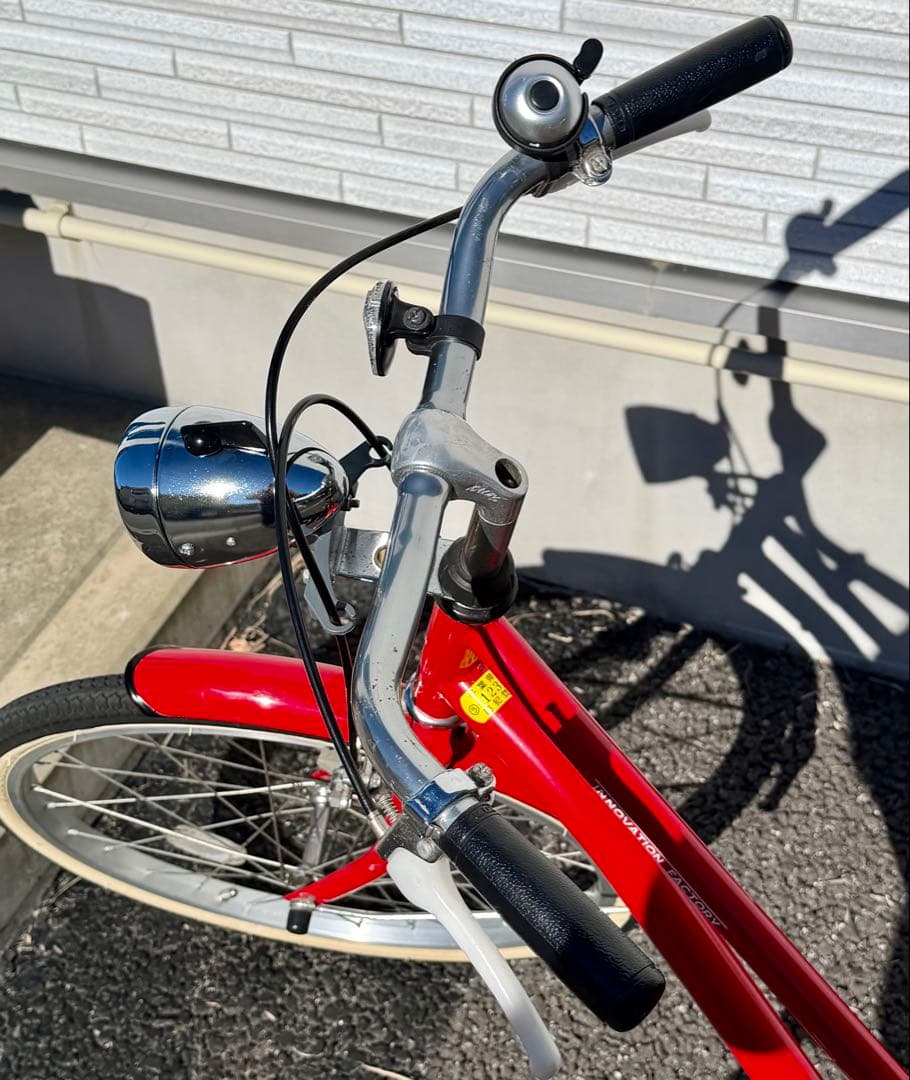 【引取希望】﻿20インチ あさひ イノベーション 子供用自転車 レッド サイクル