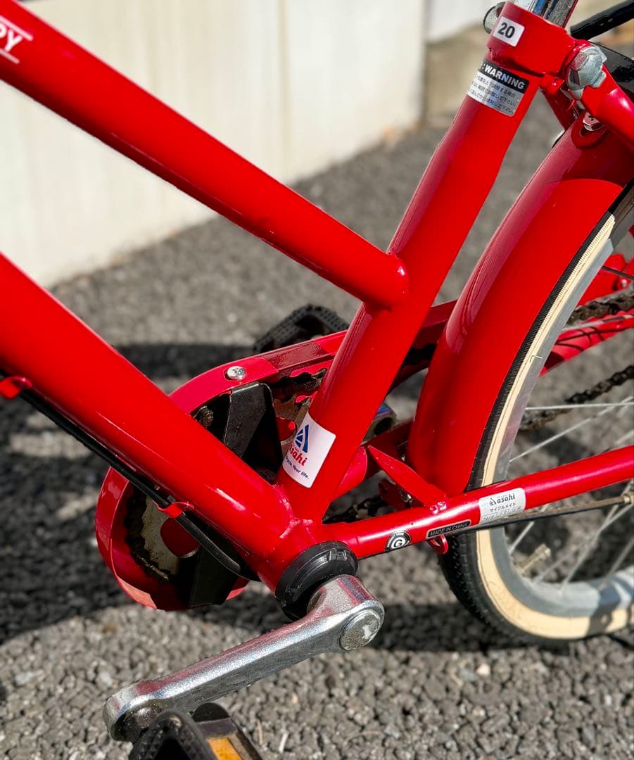 【引取希望】﻿20インチ あさひ イノベーション 子供用自転車 レッド サイクル