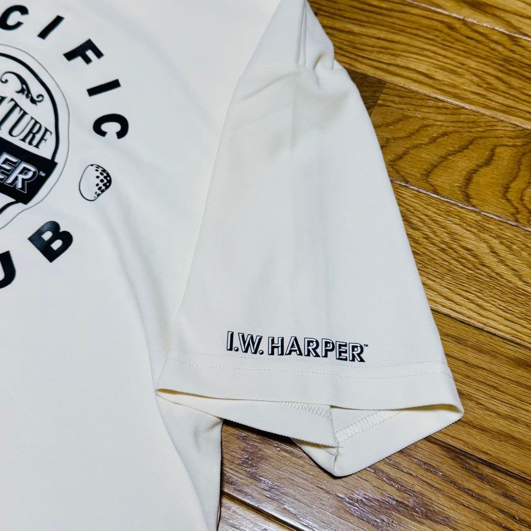 【美品】 PACIFIC GOLF CLUB ポロシャツ　クリーム　XLサイズ