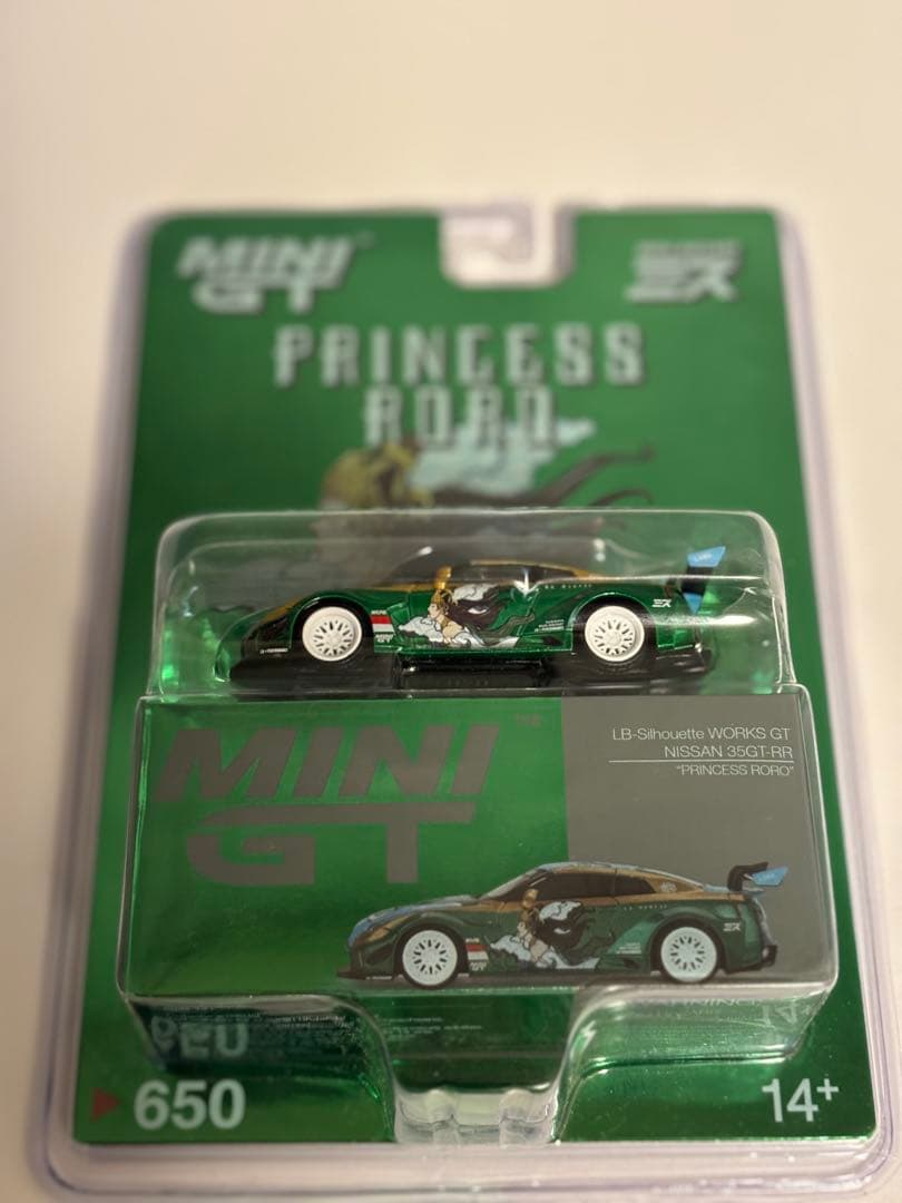 【限定】MINI GT 1/64 LBWK GT-R R35 プリンセス・ロロ