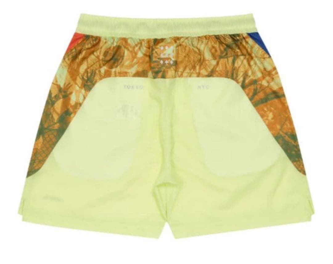 ballaholic W face zip shorts L リストバンド付き