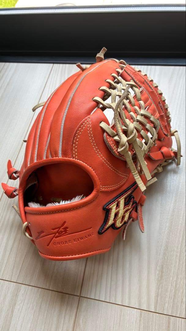 ハイゴールド 硬式グローブ 己極 右投げ 高校野球対応