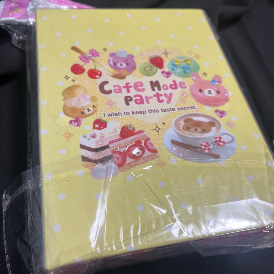 平成レトロ　メモ帳　シール　小物入　cafe mode party レア
