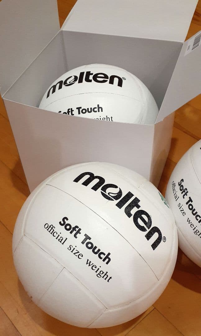 molten Soft Touch バレーボール4号 3個セット
