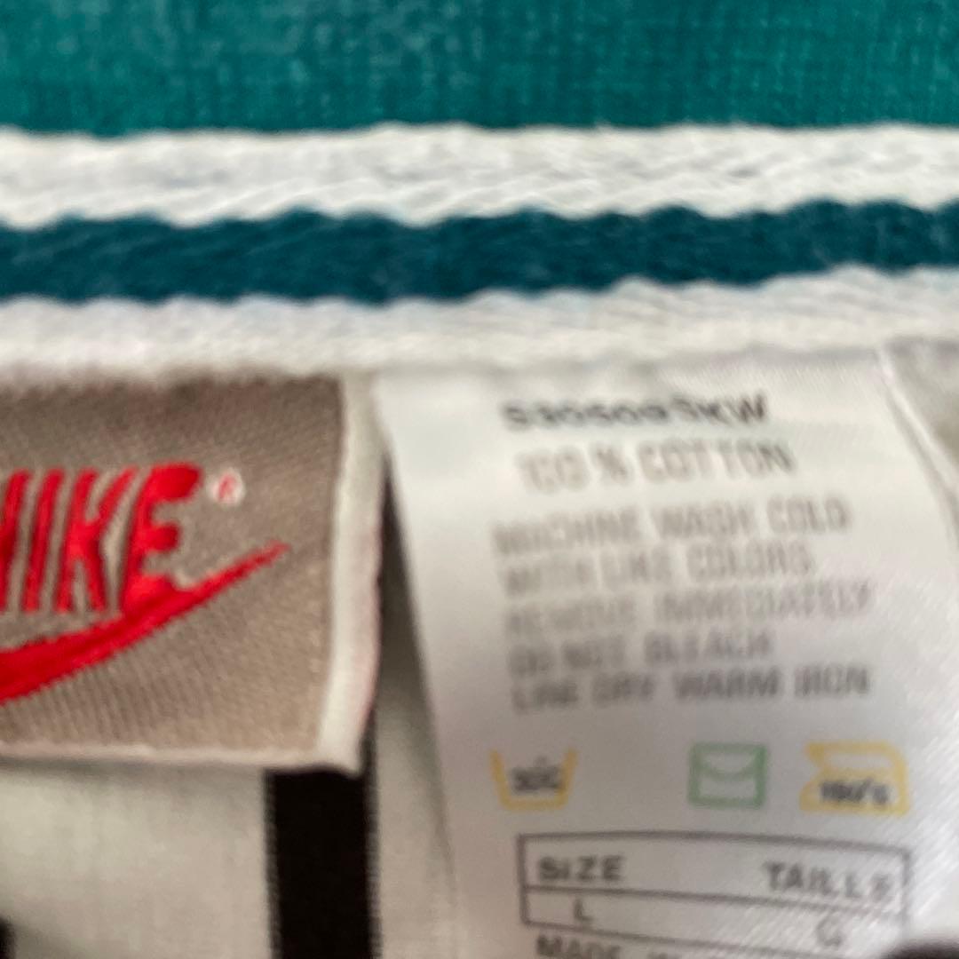 NIKE ストライプ ポロシャツ TALL L