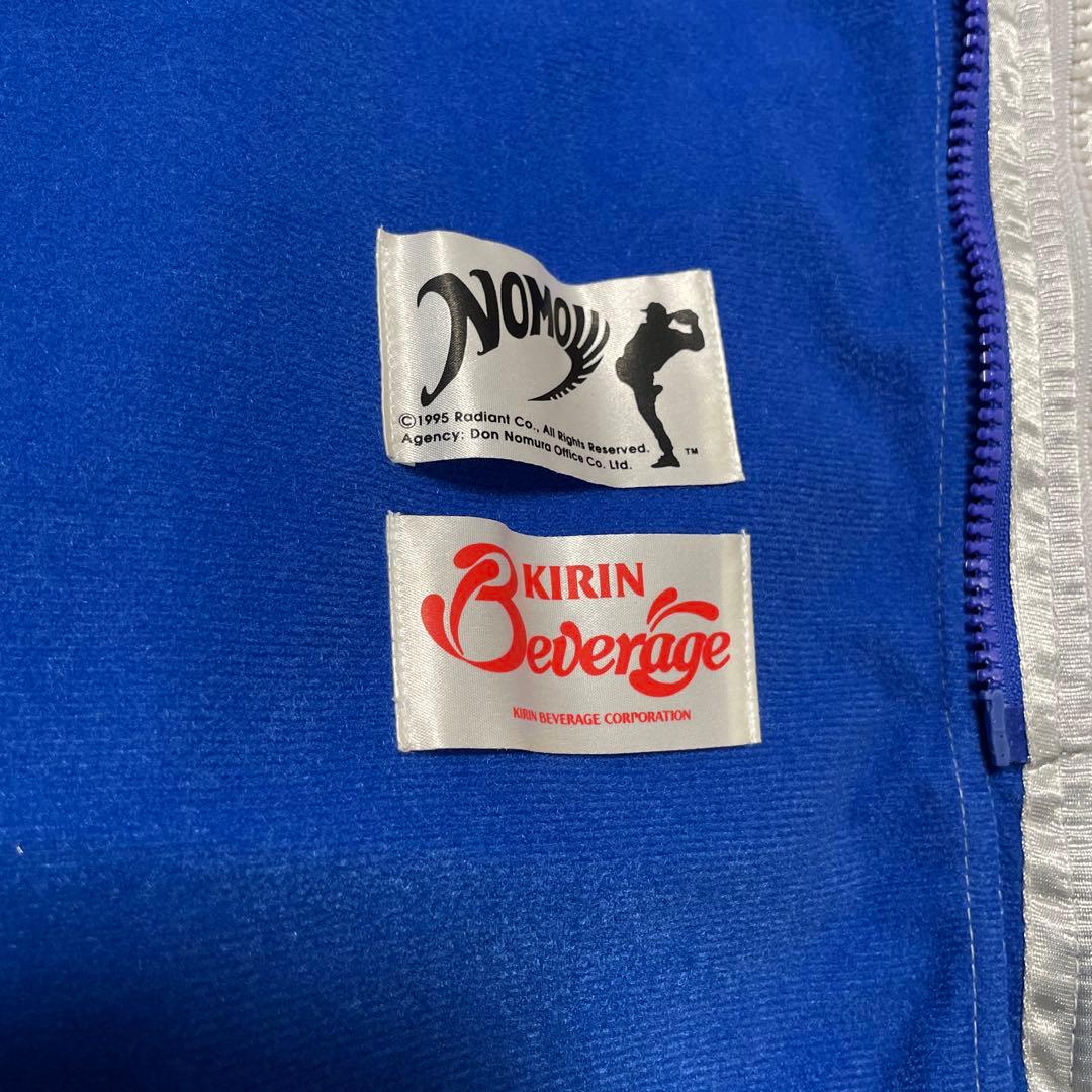 激レア スターター LA Dodgers NOMO ベンチコート ダウンベスト