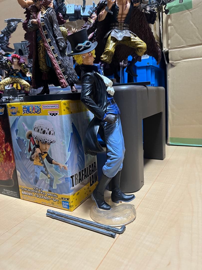 ONE PIECE ワンピース フィギュア キッド 錦えもん サボ ロー13点
