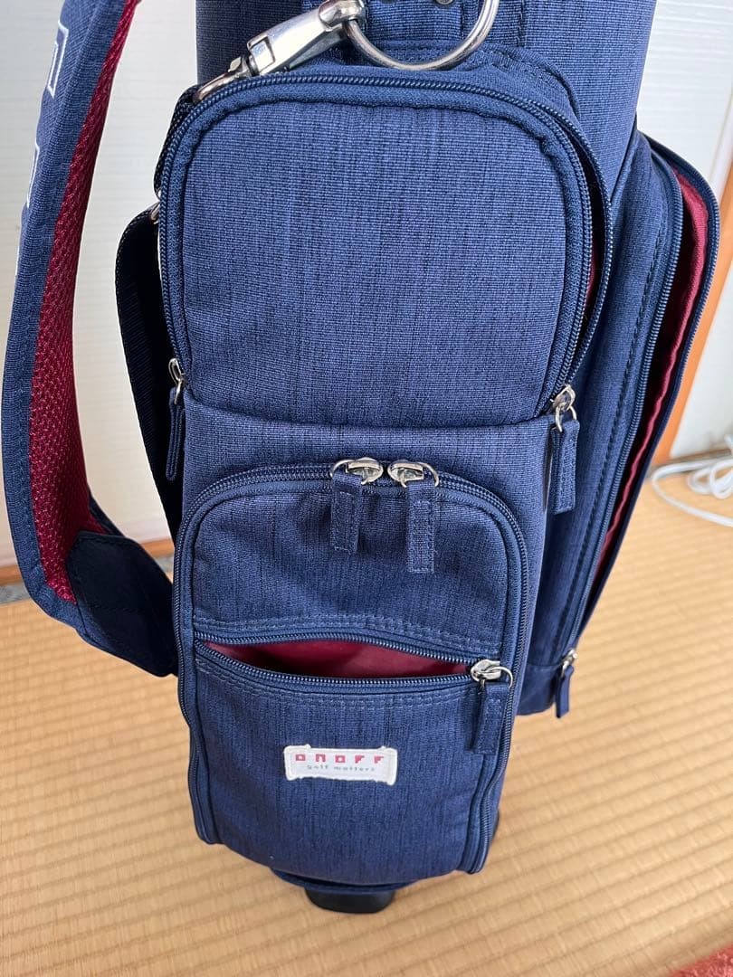 オノフ(ONOFF) 杢調シリーズキャディバッグ 軽量2.1kg 7型