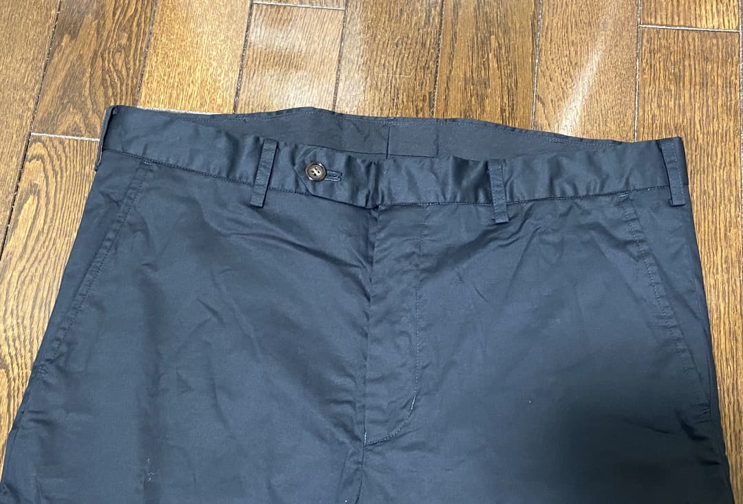 OBSIDIAN/オブシディアン コットンストレッチ パンツ ブラック L